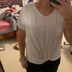 B. Original white short sleeve top